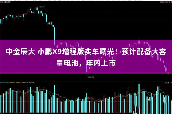 中金辰大 小鹏X9增程版实车曝光！预计配备大容量电池，年内上市
