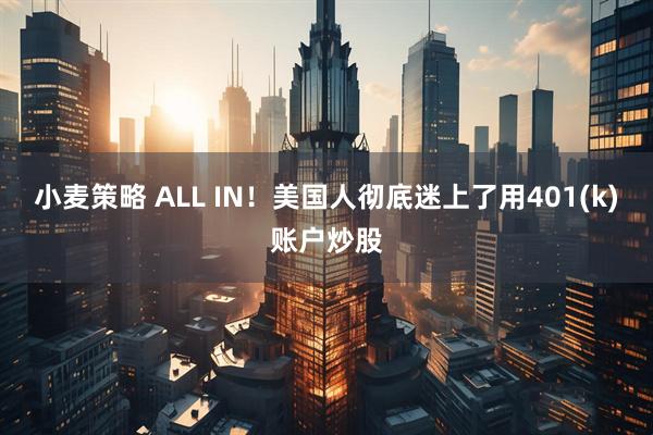 小麦策略 ALL IN！美国人彻底迷上了用401(k)账户炒股